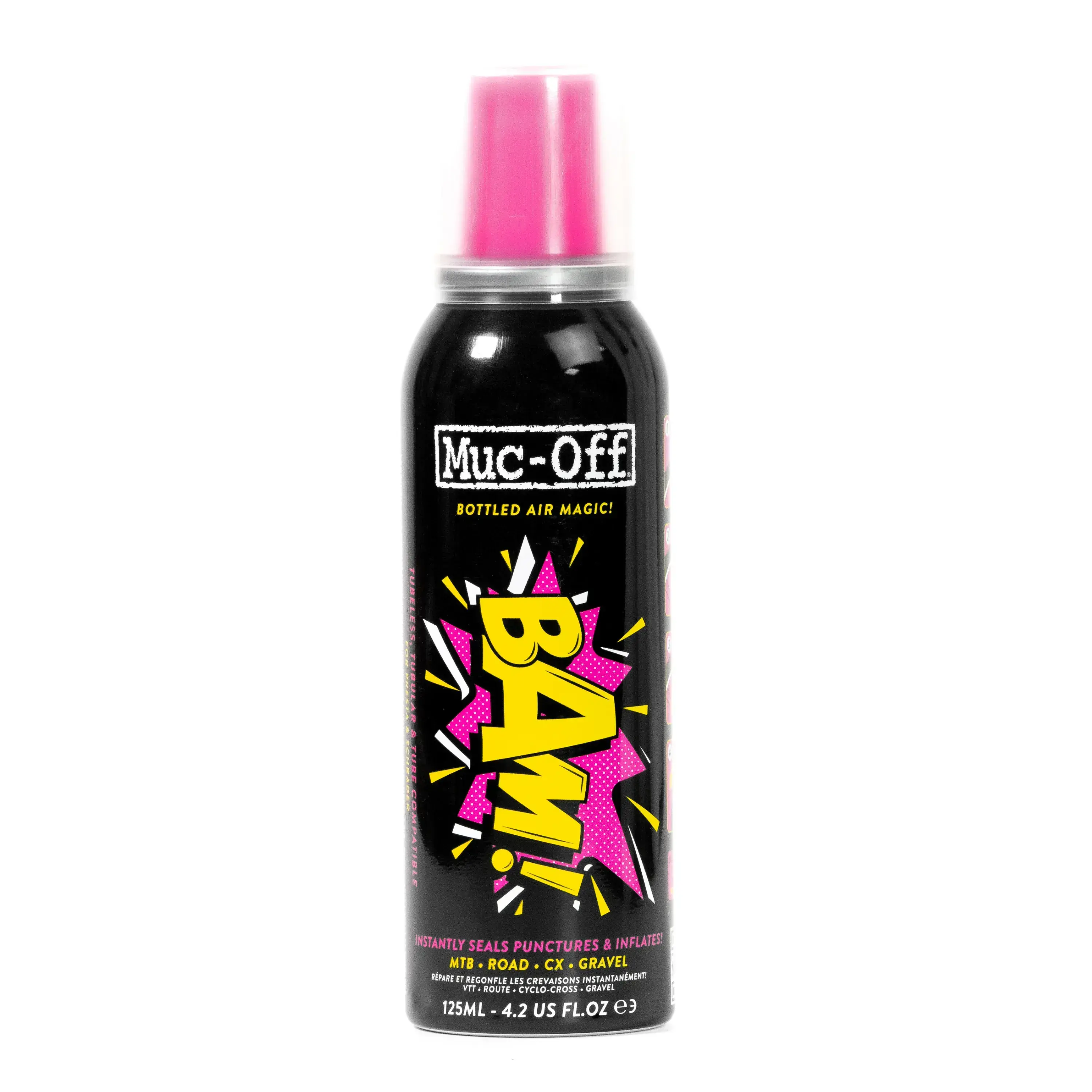 Muc-Off B.A.M! Instant Puncture Repair ספריי מהיר לתיקון פנצ'ר לאופניים