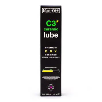 Muc-Off C3 DRY Ceramic Lube שמן קרמי יבש לאופניים 3