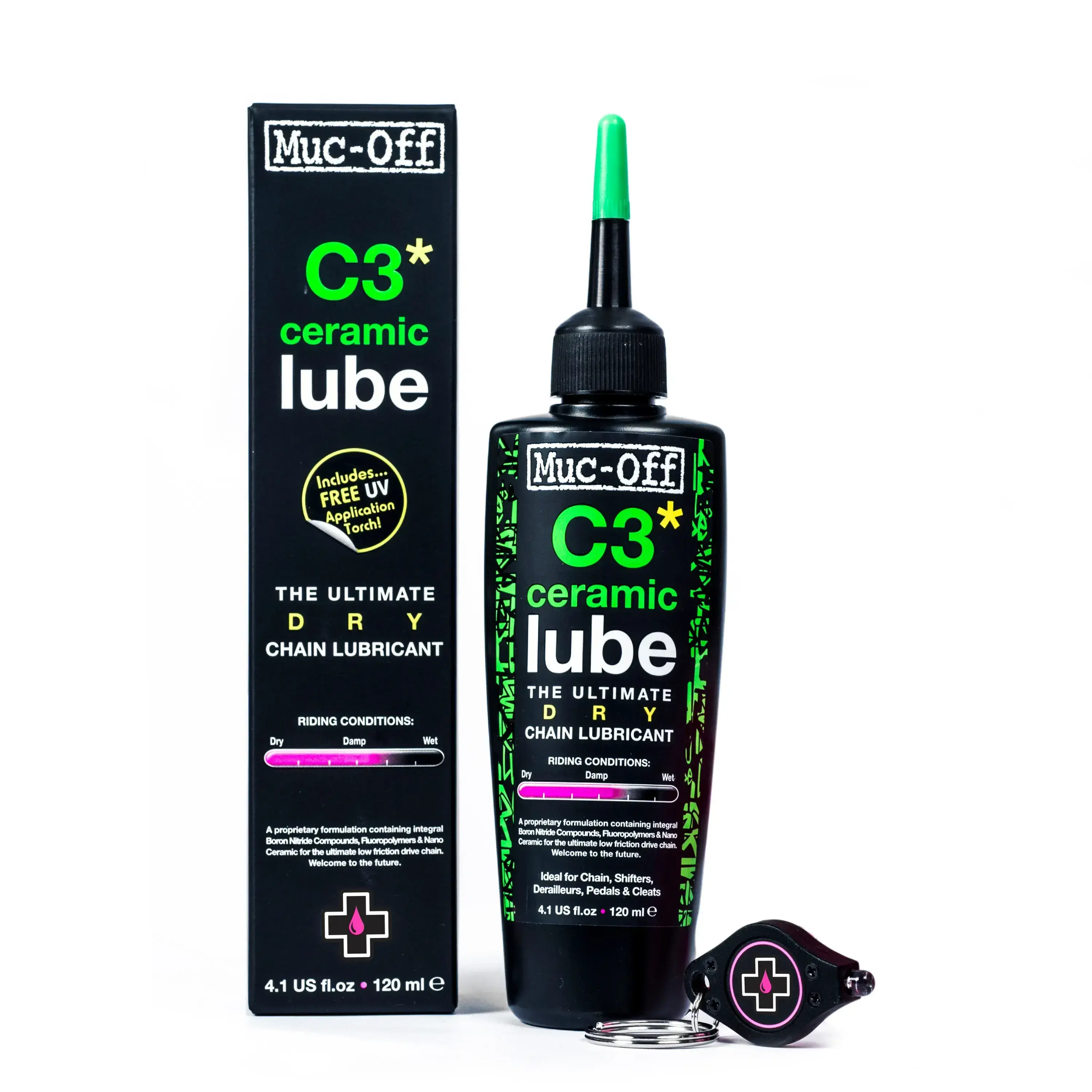Muc-Off C3 DRY Ceramic Lube שמן קרמי יבש לאופניים 5