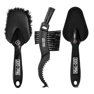 Muc-Off 3X Premium Brush Kit סט מברשות ניקוי לאופניים 3