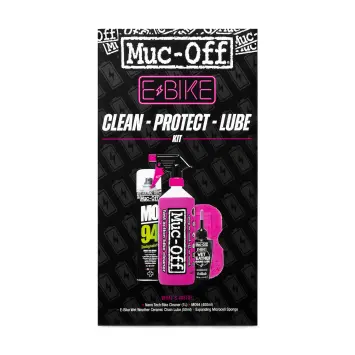 Muc-Off Ebike Clean Protect & Lube Kit ערכת ניקוי, הגנה ושימון לאופניים