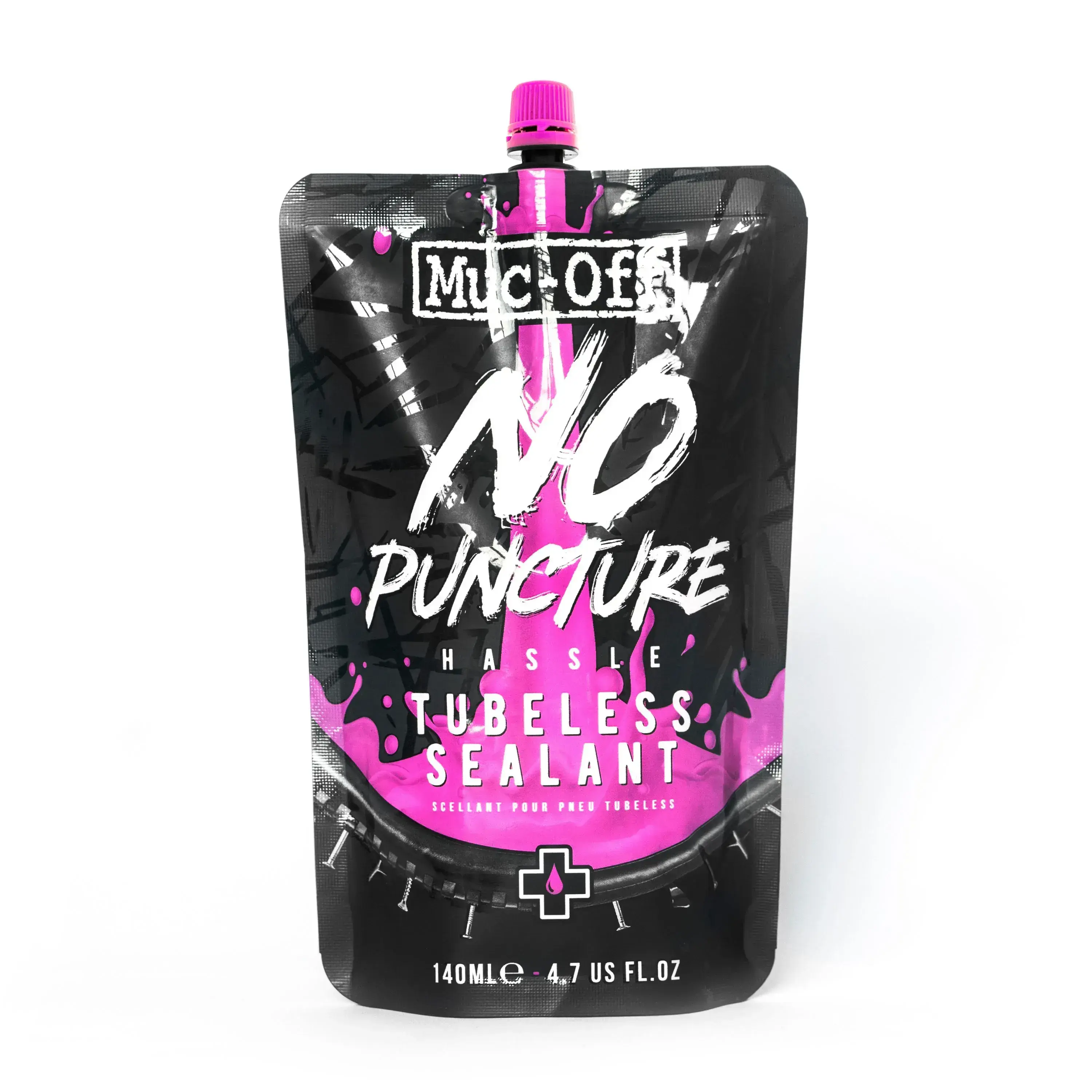 Muc-Off No Puncture Hassle Tubeless Sealant חומר טיובלס לאופניים 3