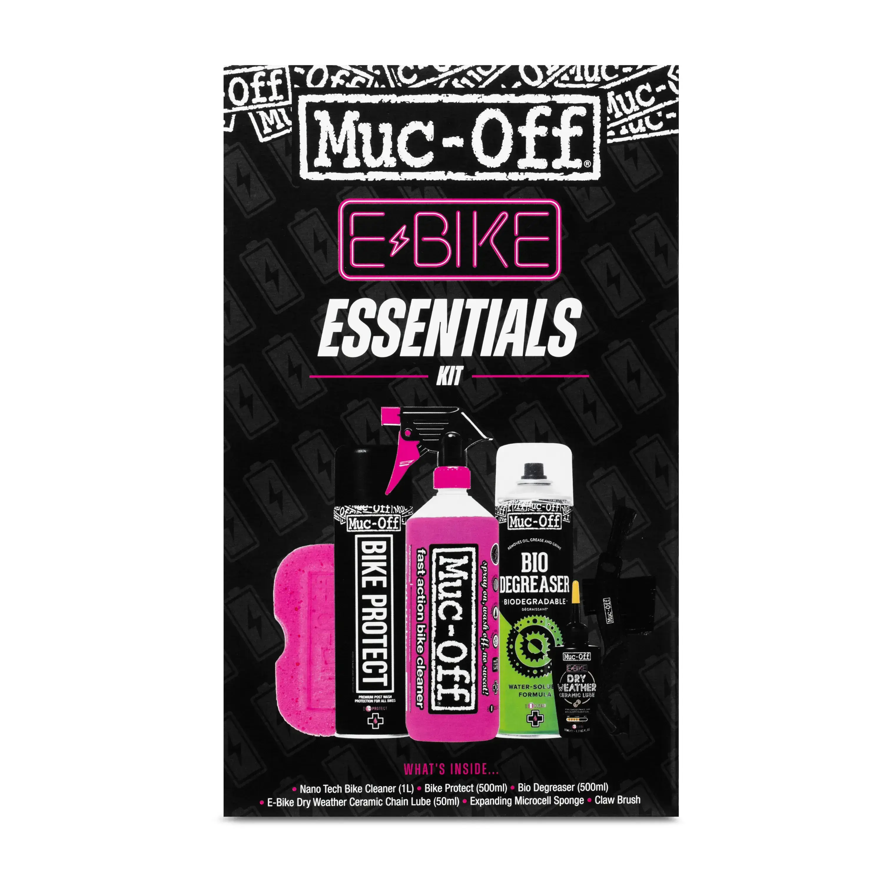 Muc-Off Ebike Essentials Kit Clean Protect & Lube