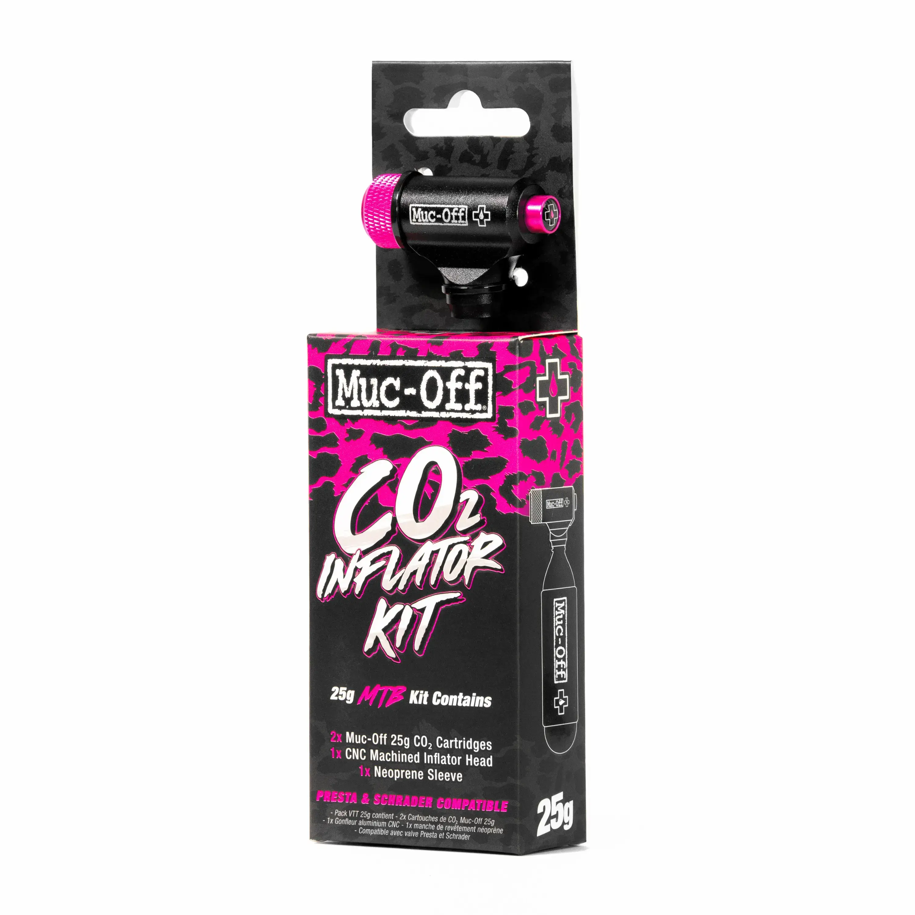 Muc-Off MTB CO2 Inflator Kit משאבה לאופניים