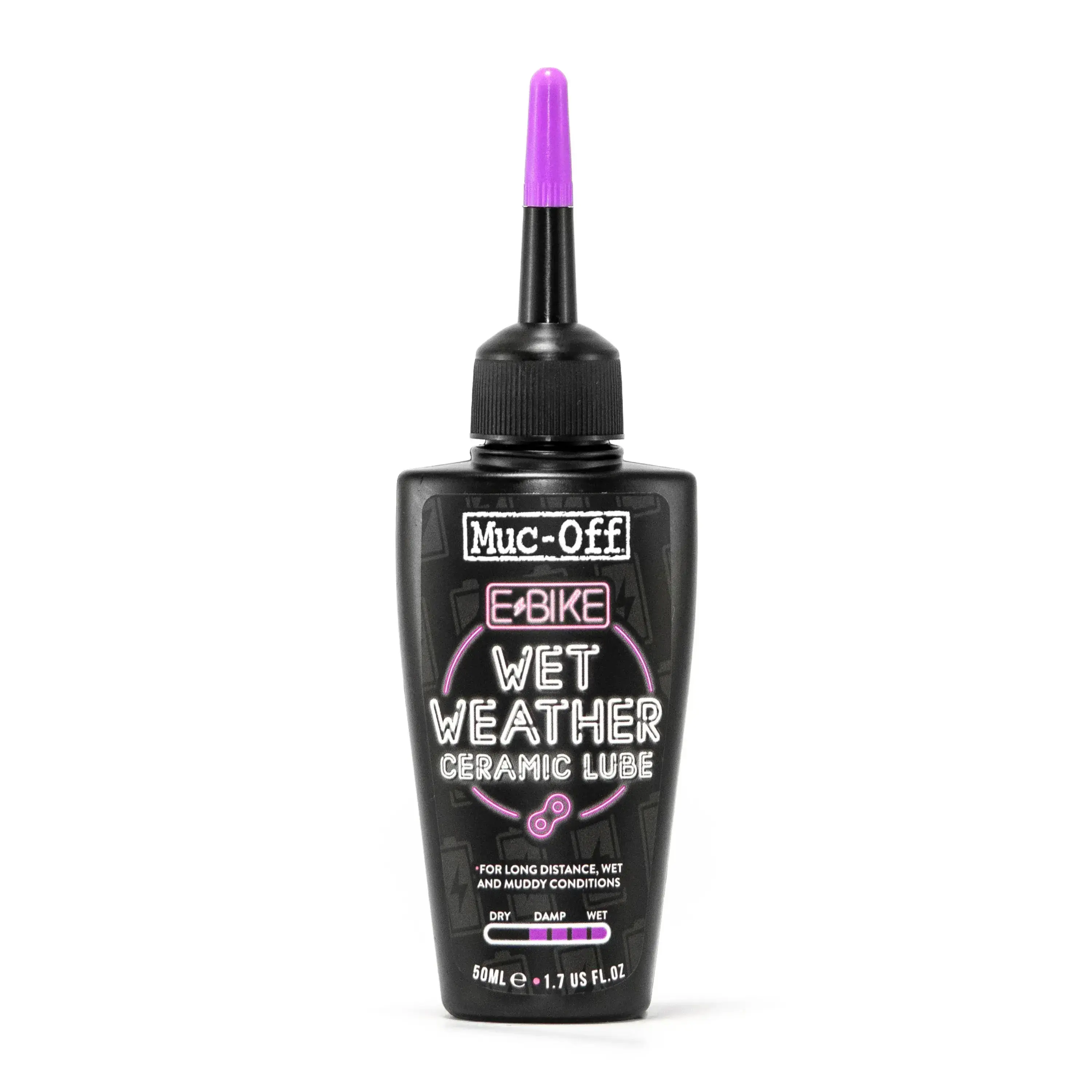 Muc-Off eBike Wet Lube 50ml שמן רטוב לאופניים חשמליים 3
