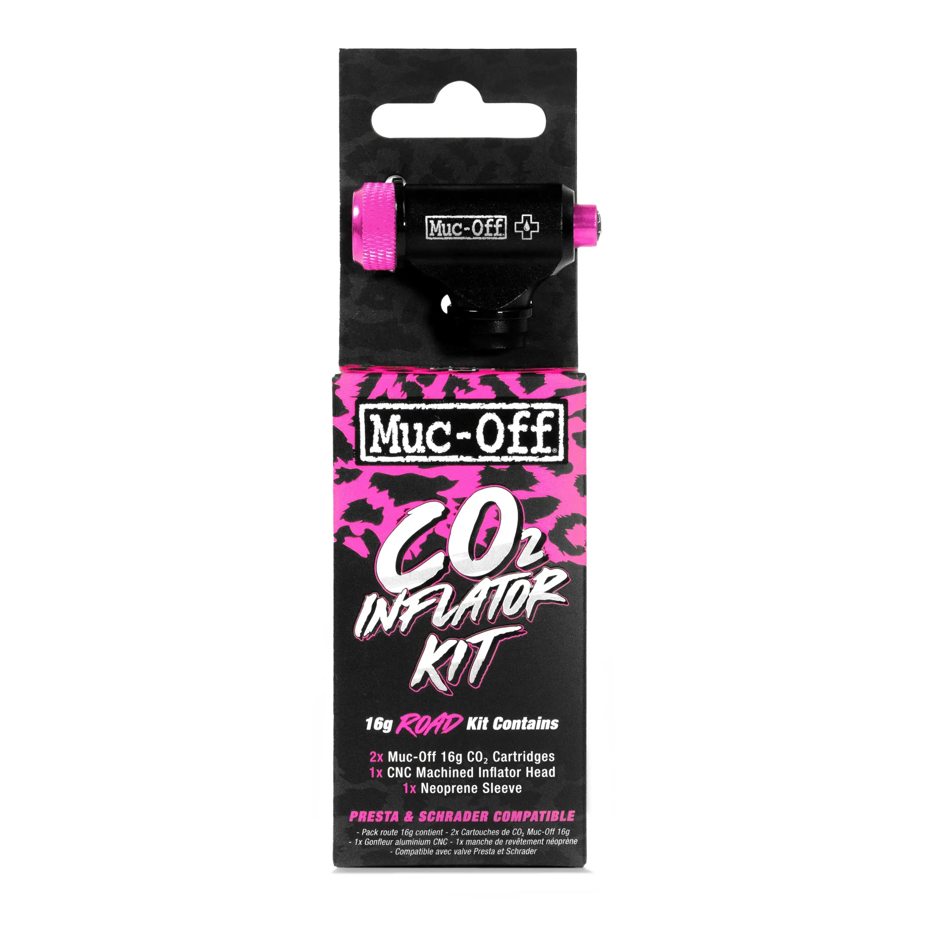 Muc-Off Road CO2 Inflator Kit משאבה לאופניים 3