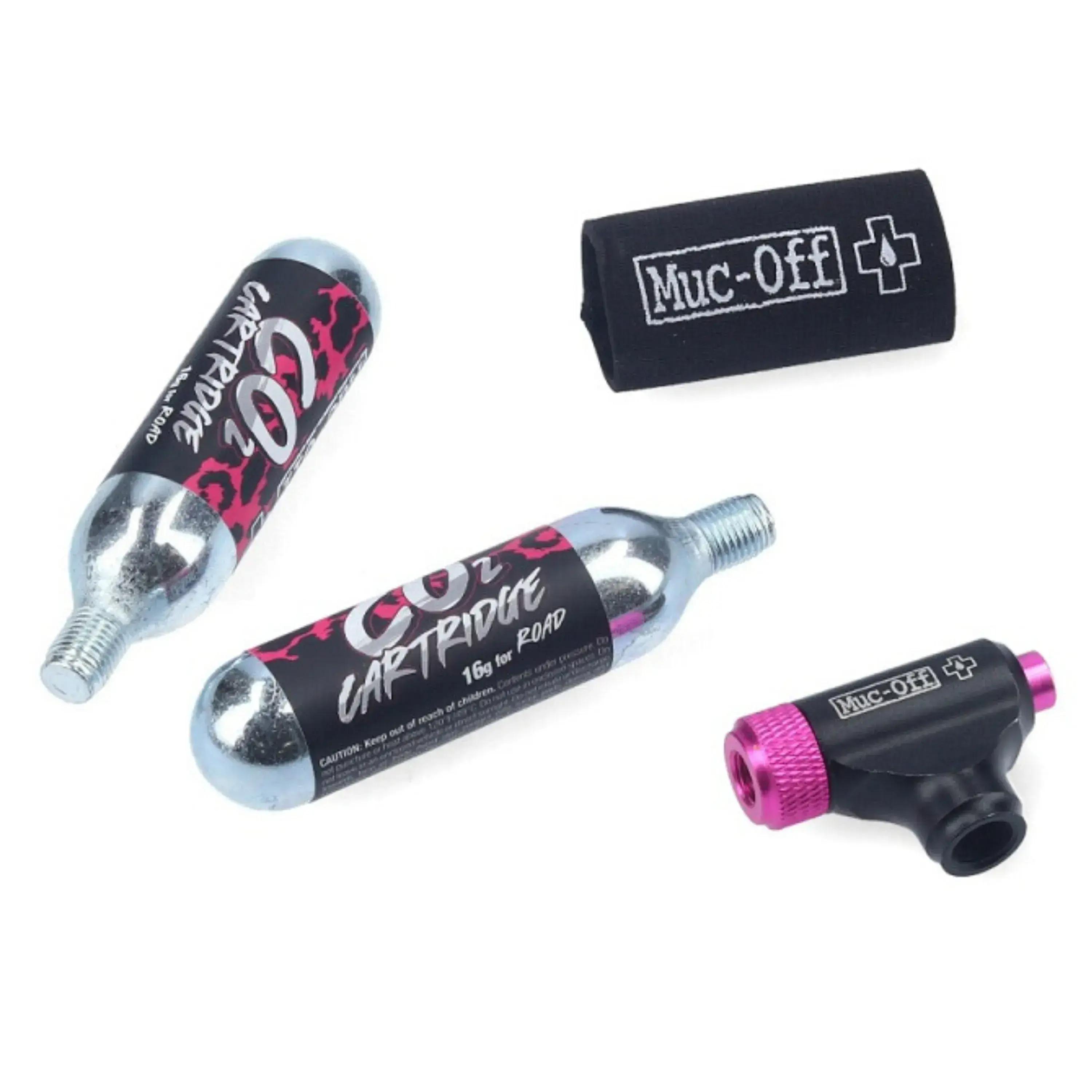 Muc-Off Road CO2 Inflator Kit משאבה לאופניים 5
