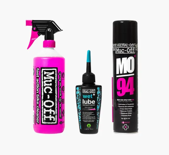 Muc-Off Clean Protect & Lube Kit קיט ניקוי והגנה לאופניים