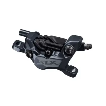 Shimano (M7120) SLX Hydraulic Disc Brake Front/Rear w/N04C Metal Pad w/o Adapter