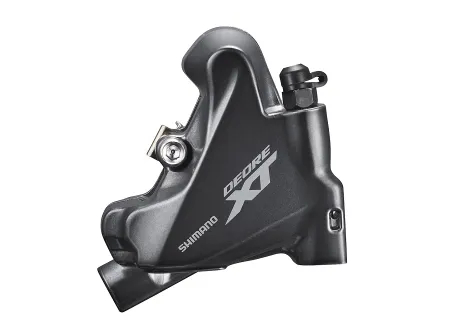 Shimano (8110) XT Disc Brake Caliper Front/Rear Flat Mount w/o Adapter w/K03S Resin Pad