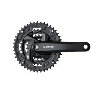 Shimano (M371) 9 Spd Square Crankset w/o Chain Guard