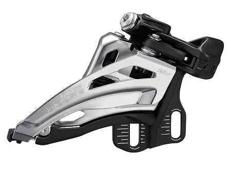Shimano (4100) Deore 10 Spd Double Front Derailleur Front Pull, Side Swing