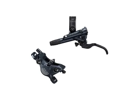 Shimano (7100) SLX Disc Brake Left Front Assembled (Caliper, Lever, Resin Pad, w/o Fin, Hose)