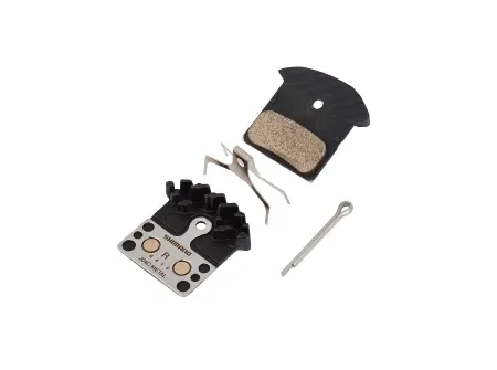Shimano (J04C) Metal Pad w/Fin & Spring w/Split Pin