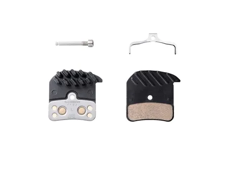 Shimano (H03C) Metal Pad & Spring  for BRM640/810/820 w/ Fin