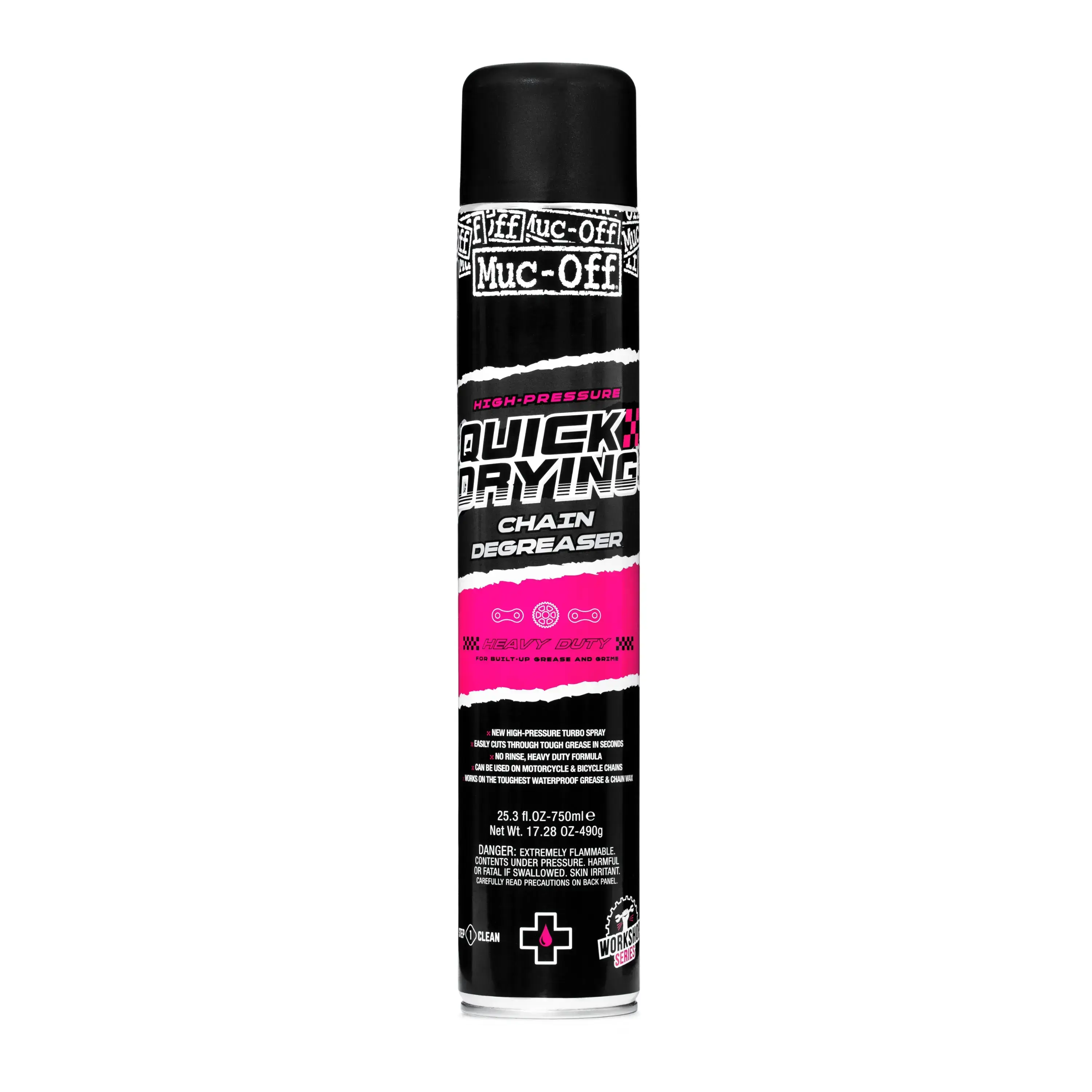 Muc-Off High Pressure Quick Drying Degreaser דגריזר יבוש מהיר לאופניים