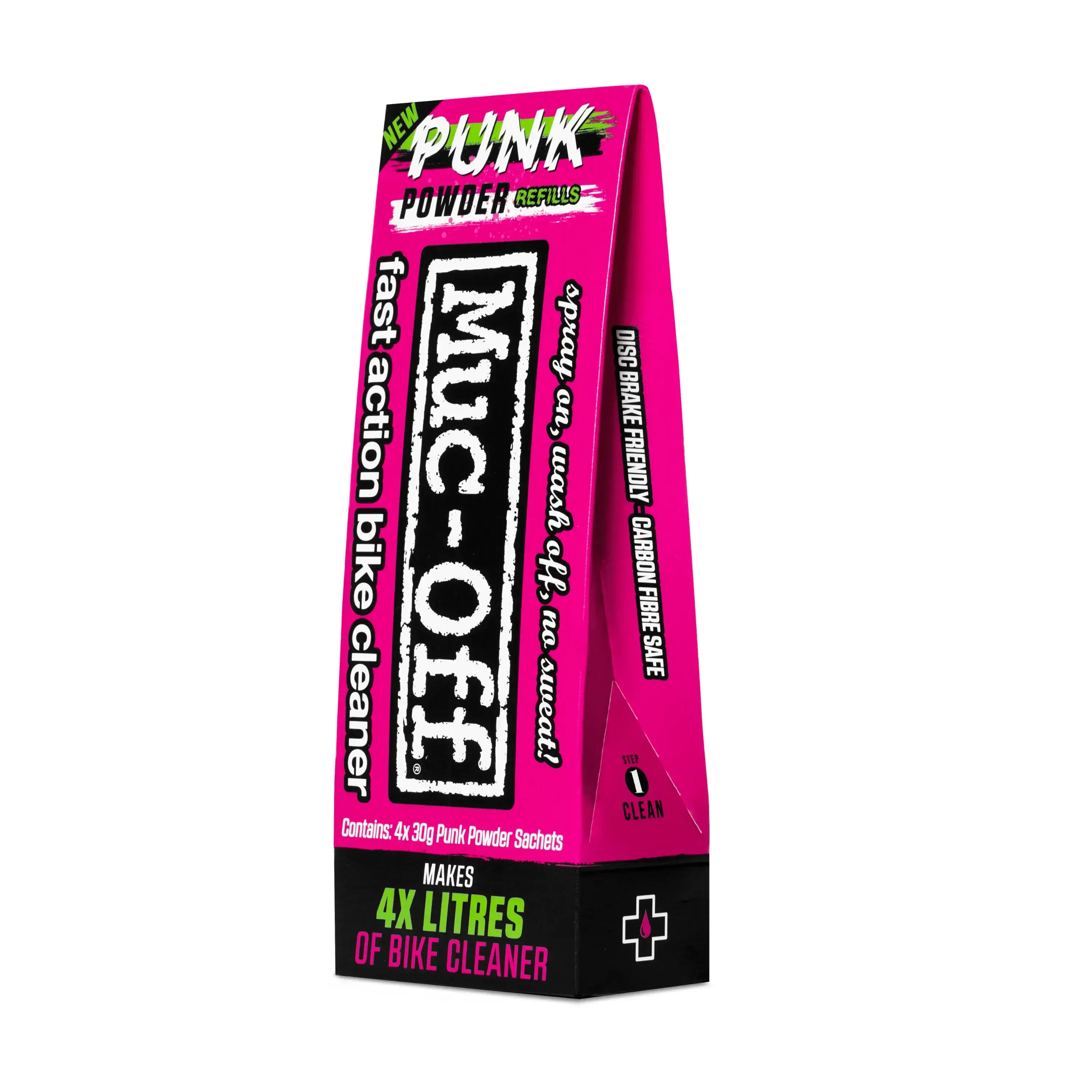 Muc Off Punk Powder Bike Cleaner (4 Pack) אבקה לניקוי אופניים