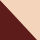 Metallic Dark Red/Chic White